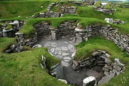 Bronze Age smithy, Jarlshof, Shetland